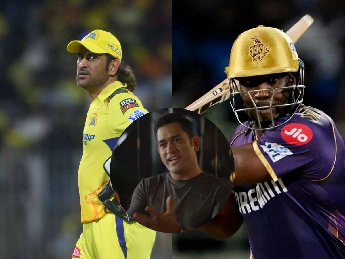 “What kind of person hits that many sixes?” Old video of MS Dhoni talking about ‘NIGHTMARE’ Andre Russell resurfaces 