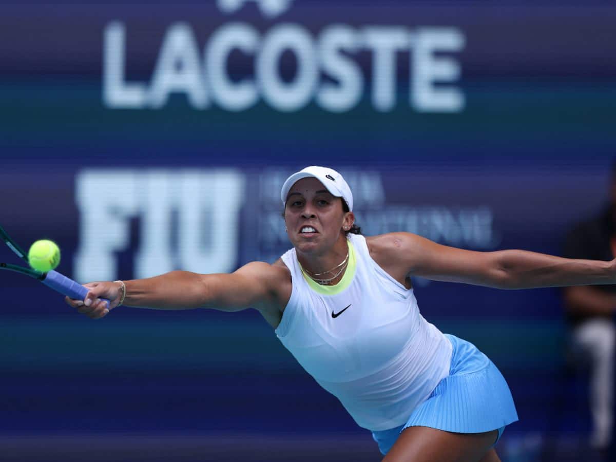 “That was 120 miles an hour,” Madison Keys reveals fiance’s amusement to her incredible serving speed in Madrid