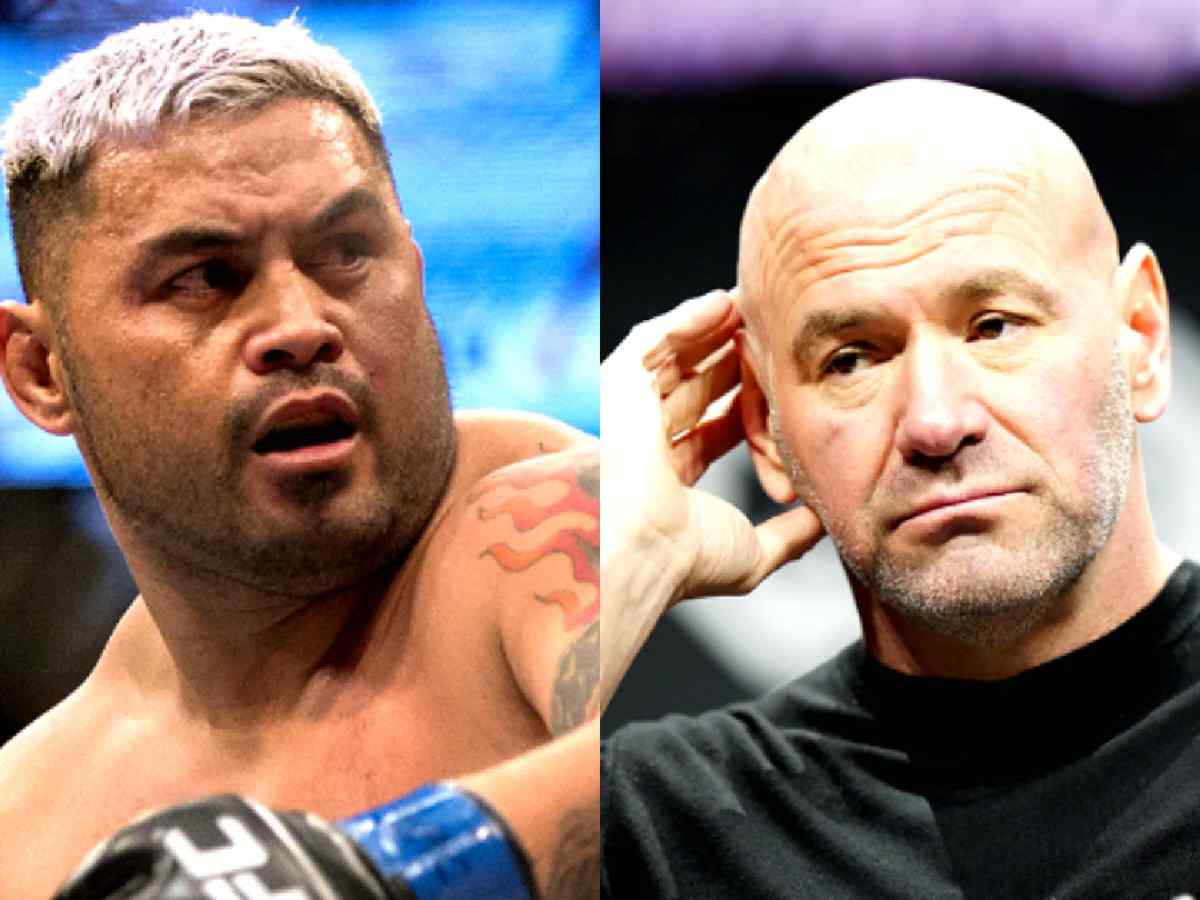 Mark Hunt, a strong and linear characterization, often squabbles with Dana White