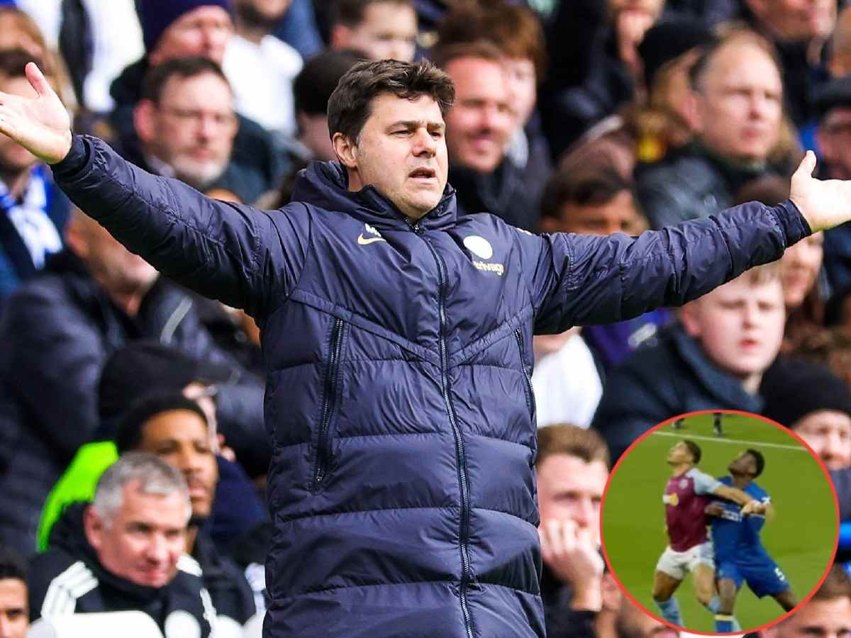 “It damaged the image of football!” ‘Angry’ Mauricio Pochettino lashes out at VAR after Chelsea’s late winner against Aston Villa was overturned