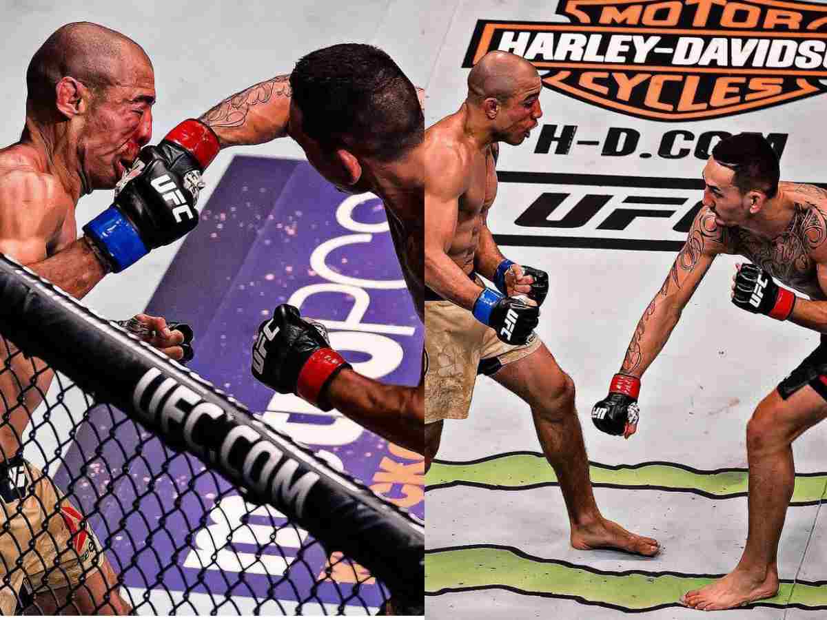 Max Holloway fought Jose Aldo twice