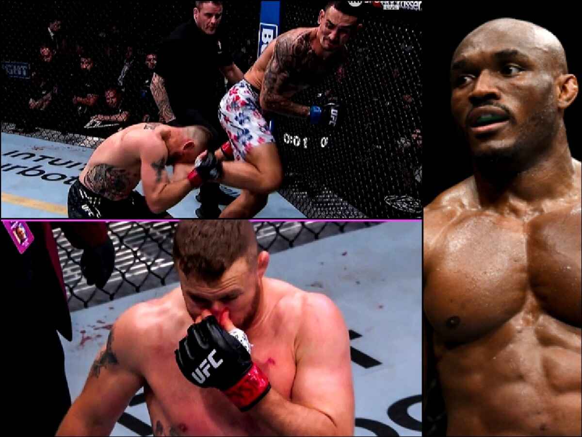 Kamaru Usman claims eye pokes from Max Holloway altered outcome of Justin Gaethje fight at UFC 300