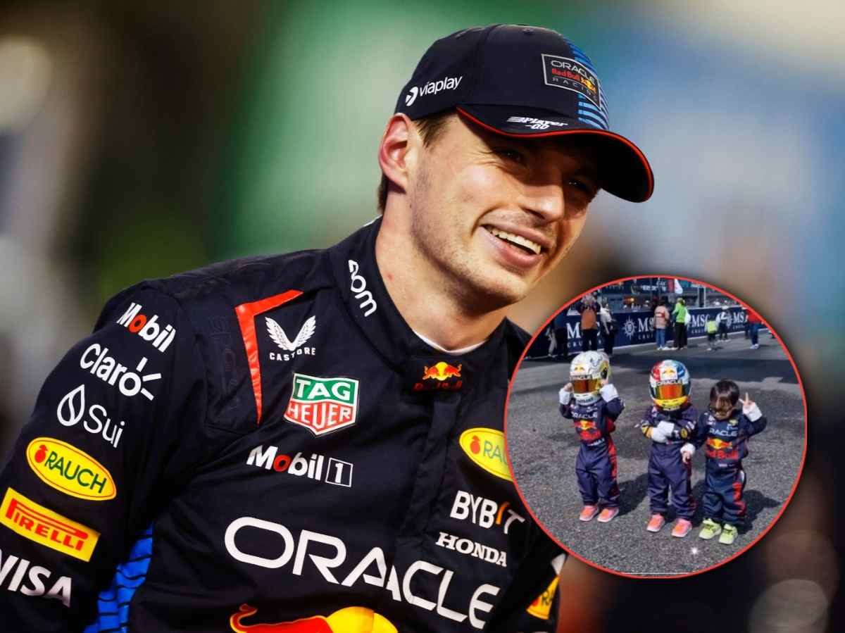 WATCH: Adorable young F1 fans dress up in Max Verstappen's race gear at ...