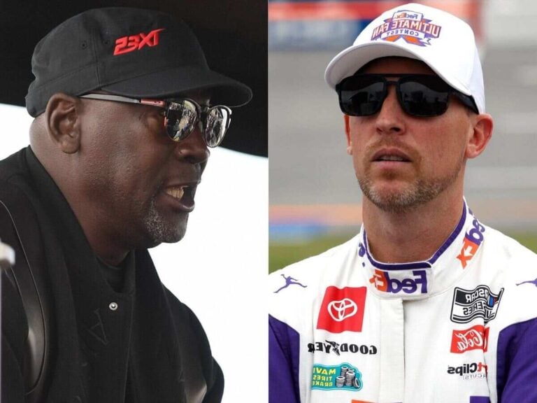 Michael Jordan rejoices proving Denny Hamlin WRONG over “bad luck” claims