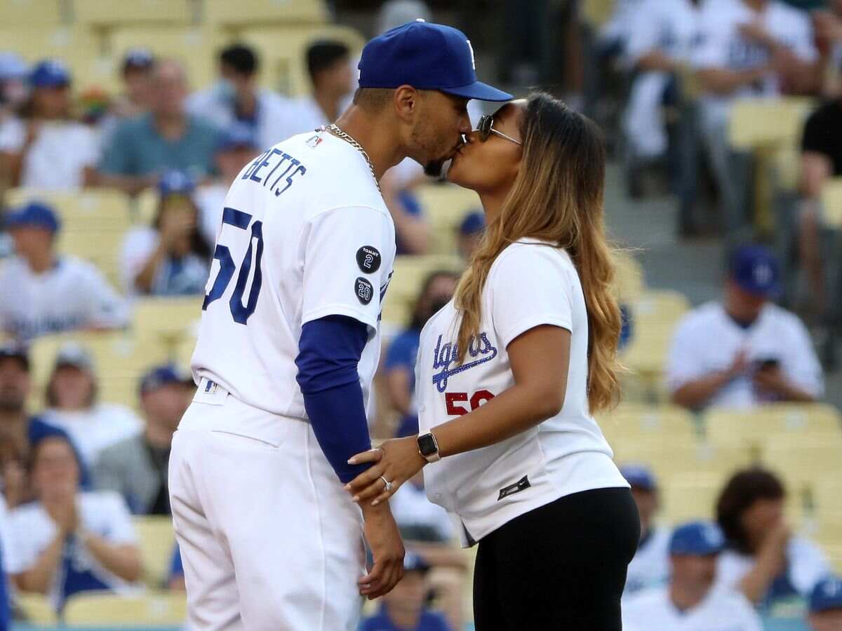 Mookie Betts and Brianna Hammonds