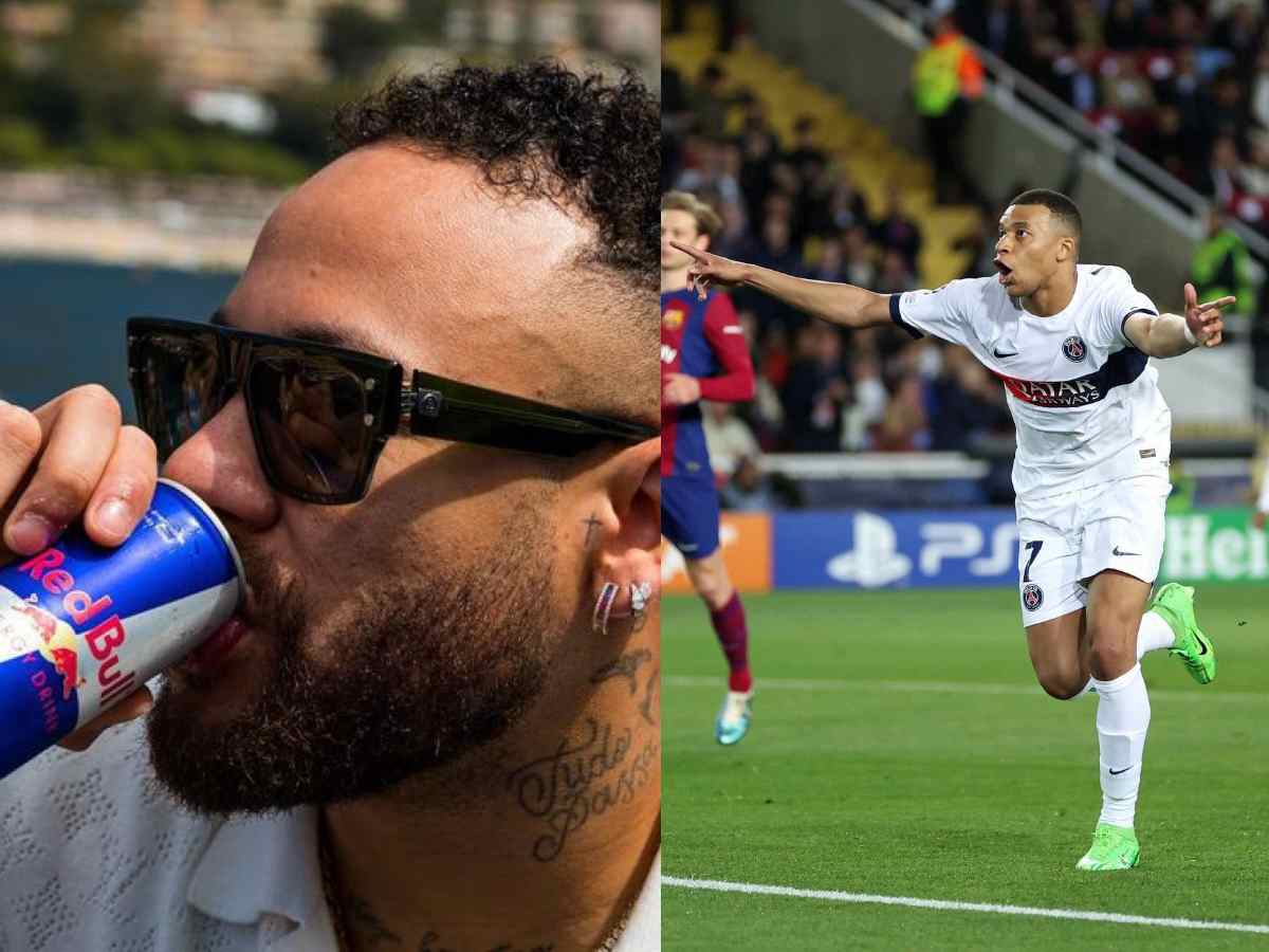 Huge fight breaks out between Kylian Mbappe and Barcelona stars after humbling UCL loss 1 Neymar Jr. & Kylian Mbappe
