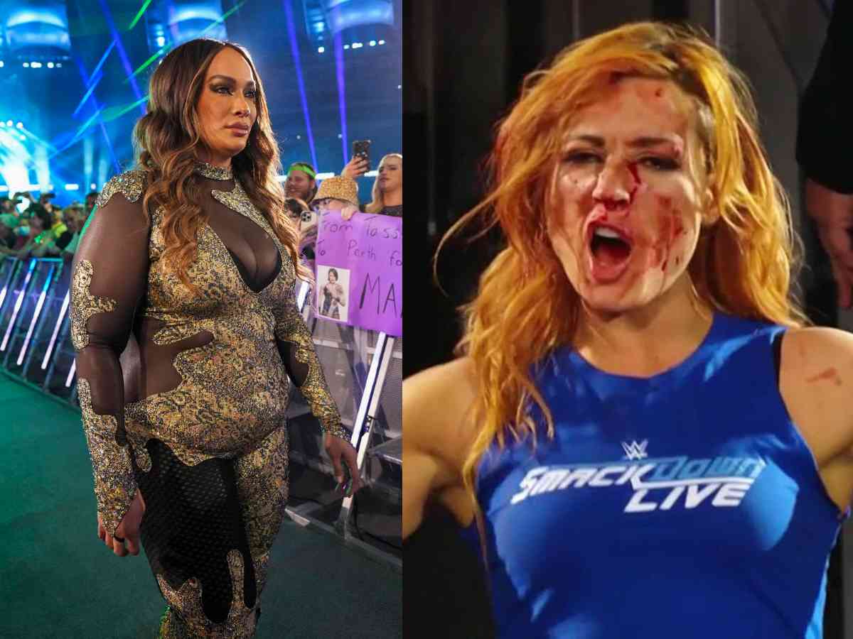 Nia Jax and Becky Lynch