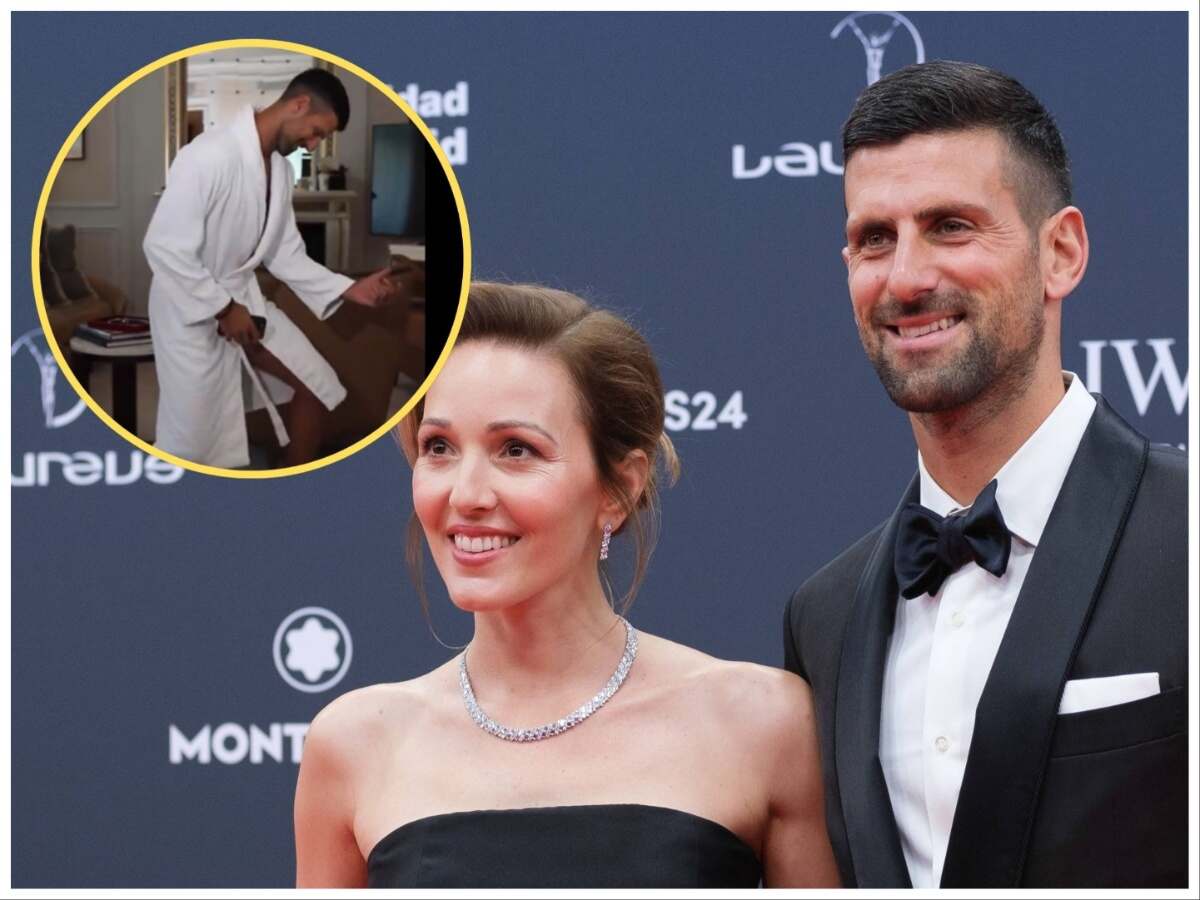 WATCH: “Sign them up Vogue Magazine” – Fans go gaga over ‘in fashion’ Novak Djokovic and wife Jelena Djokovic’s fun GRWM video for Laureus Sports Awards