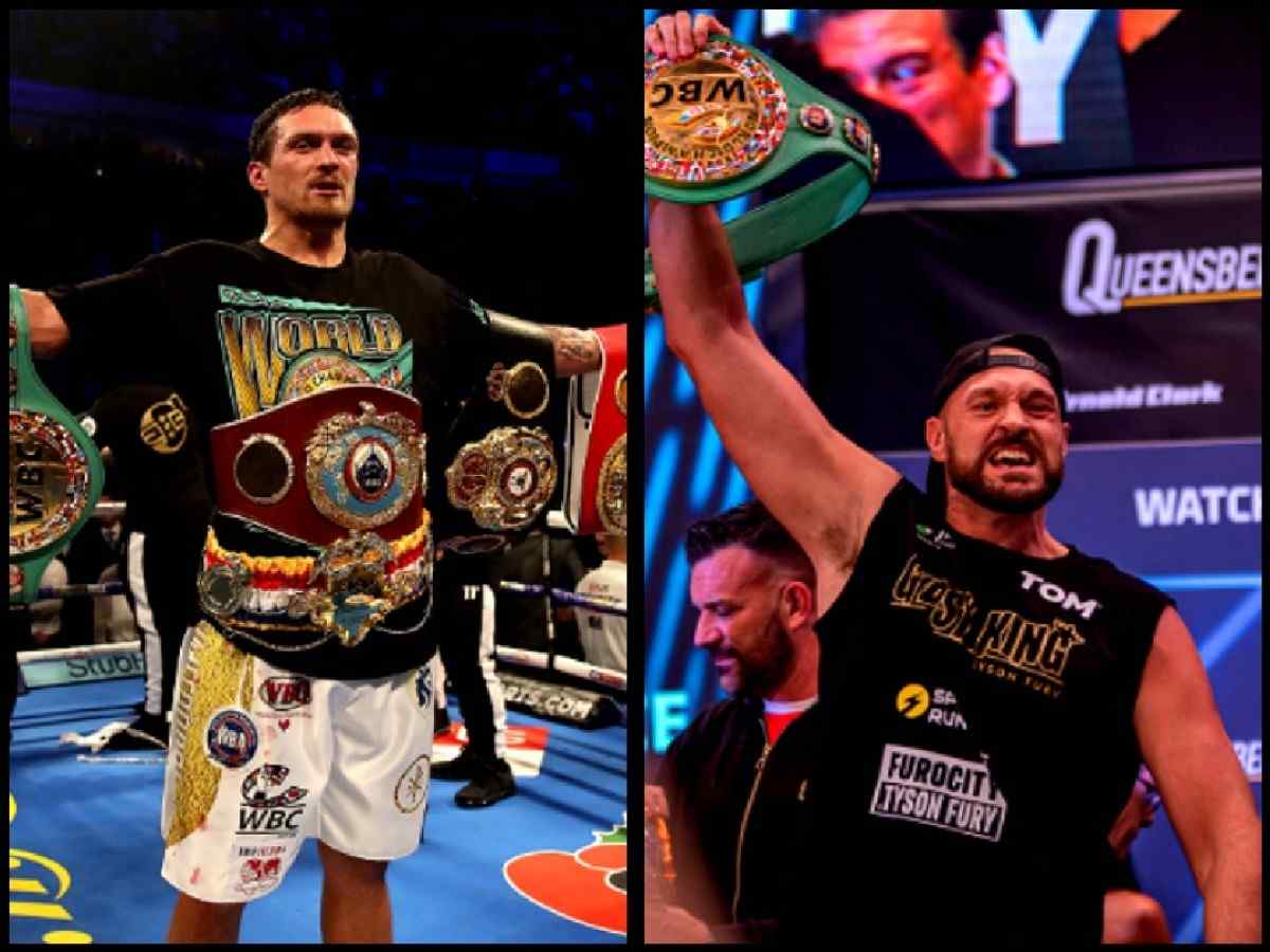 “Don’t say Usyk’s sh*t” – Despite surefire confidence, Tyson Fury passionately upholds his rival before EPIC undisputed title fight