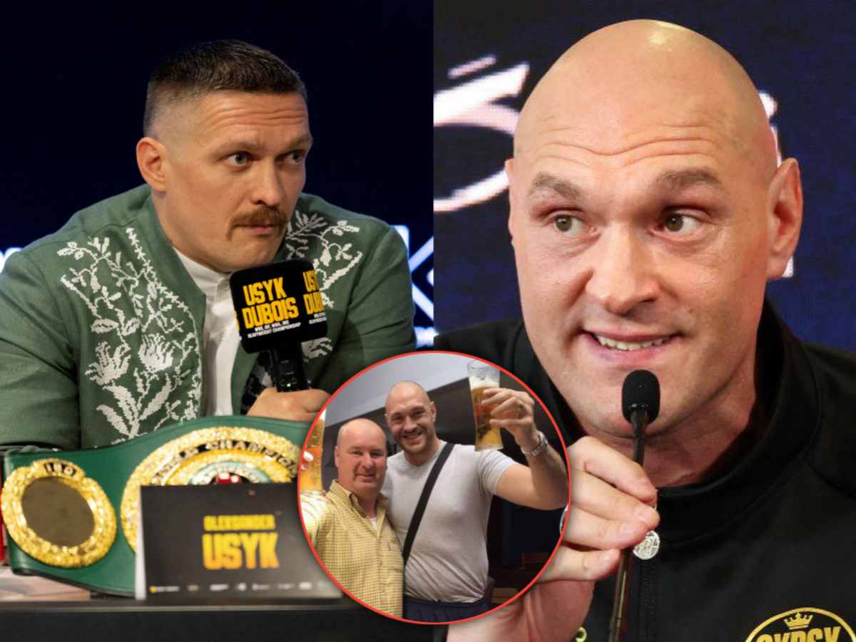 “Couldn’t even beat an MMA fighter” Tyson Fury claiming to beat Oleksandr Usyk after drinking beer doesn’t sit well with boxing fans