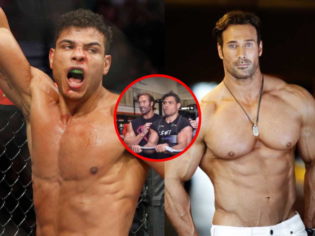 “Natty boys at training” – ‘Secret juice’ endorser Paulo Costa hilariously collaborates with bodybuilder Mike O’Hearn