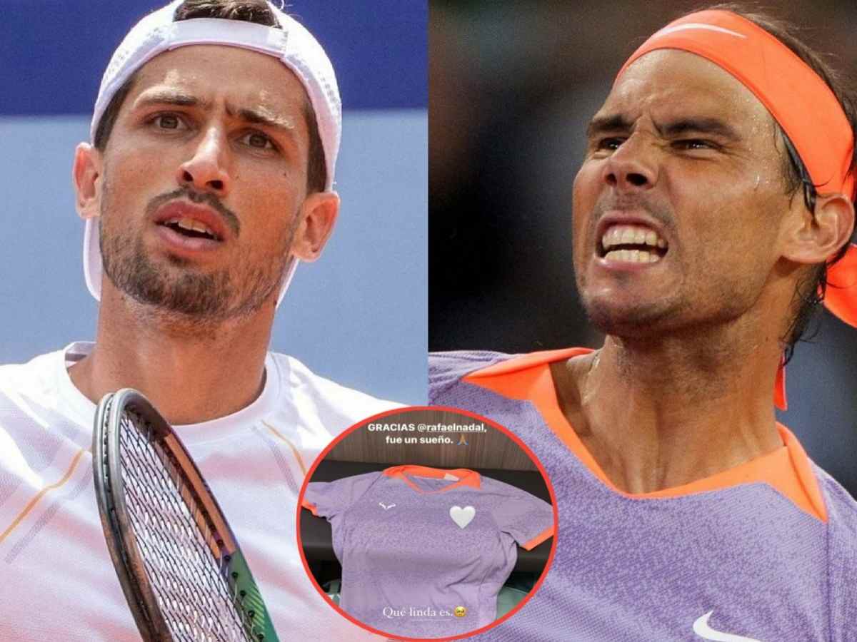 WATCH: “Dream come true,” Pedro Cachin thanks Rafael Nadal for his shirt after losing to the Spaniard at Madrid Open