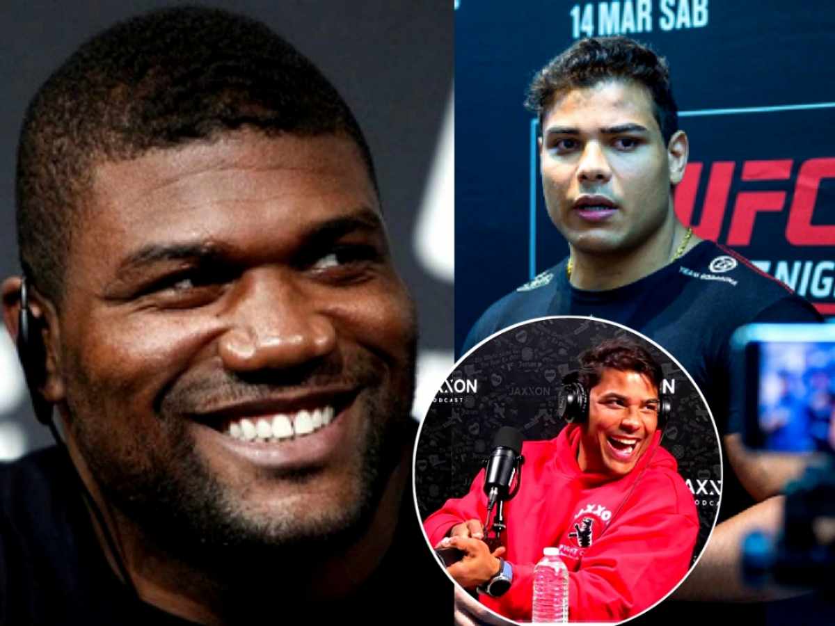 “Thought your secret juice was made in needle,” Rampage Jackson and Paulo Costa delve into “Secret Juice” origins