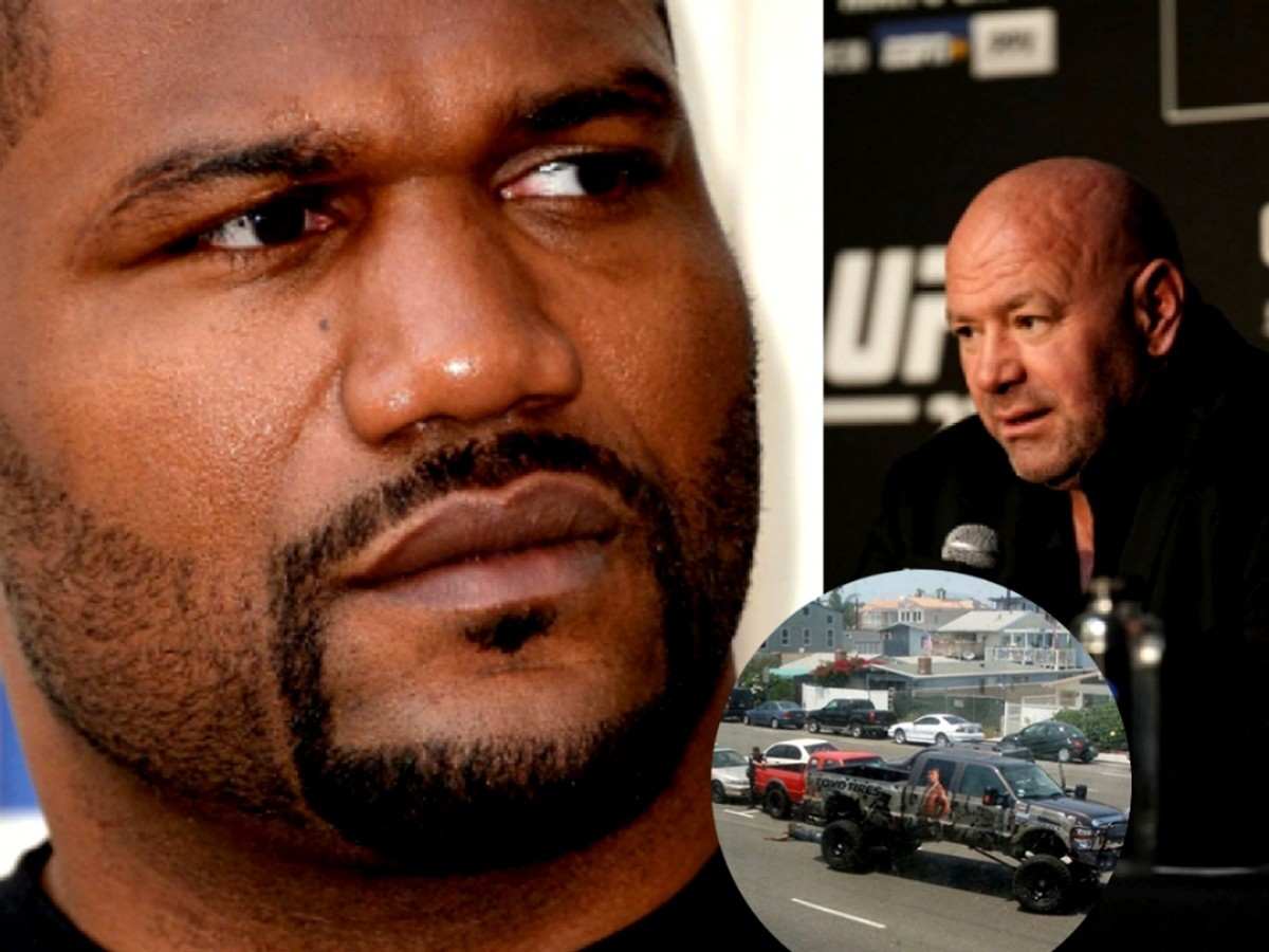 “Only mother*cker that helped me,” Rampage Jackson reveals support from UFC CEO Dana White at a tough time in his life