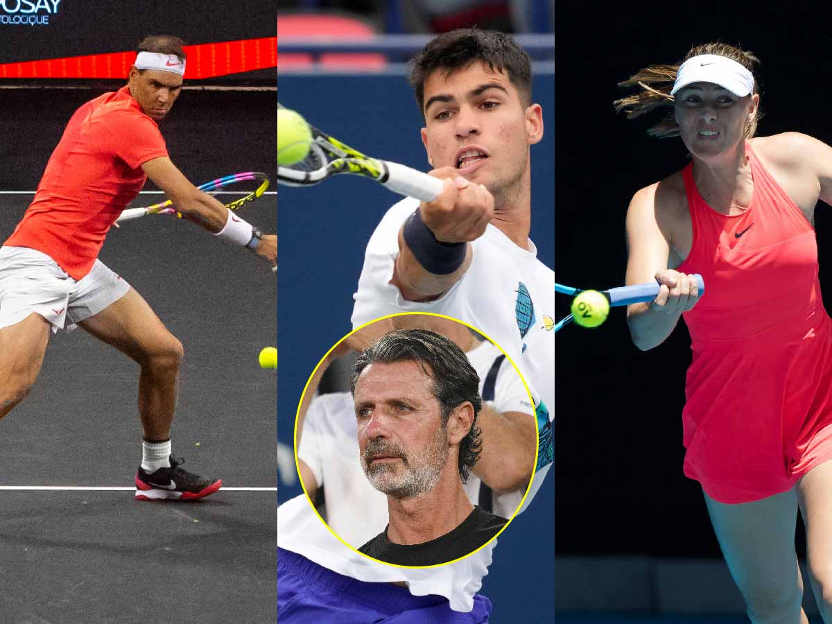 “You enter a club and immediately knew Sharapova was playing,” Patrick Mouratoglou likens Carlos Alcaraz to Rafael Nadal and Victoria Azarenka to Maria Sharapova as he discusses grunting on court