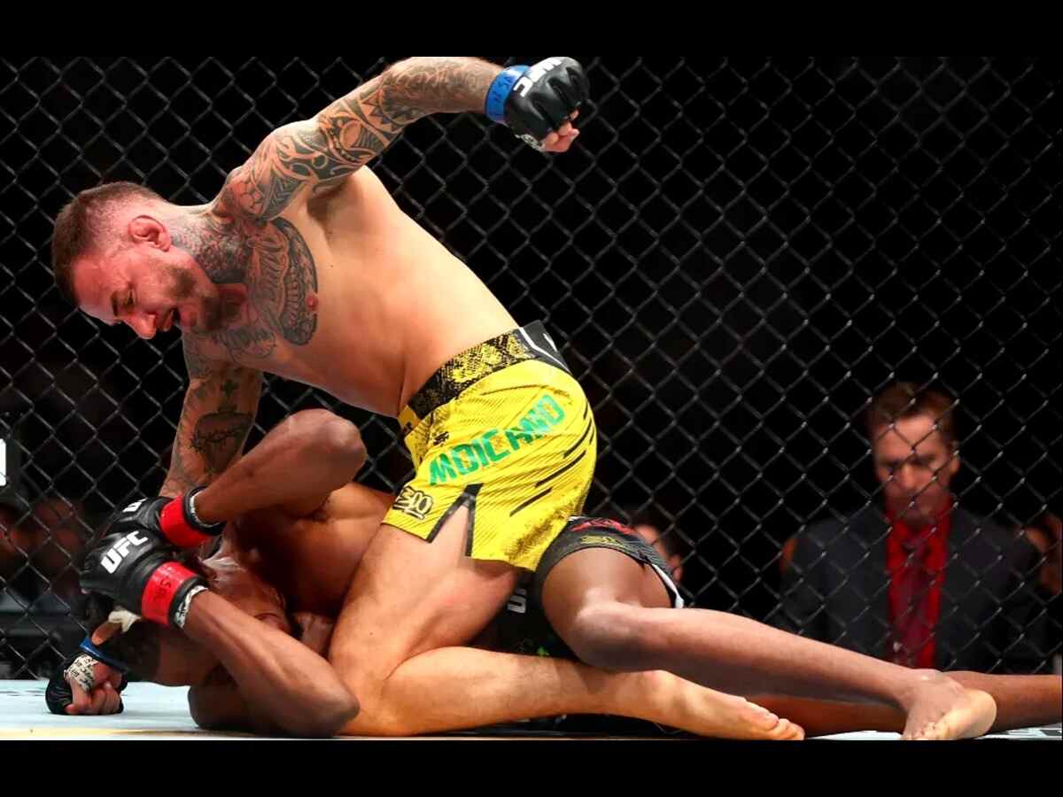 “I love the constitution, I love the first amendment!” Brazilian Renato Moicano gets TKO win, praises America, and secures Joe Rogan podcast at UFC 300