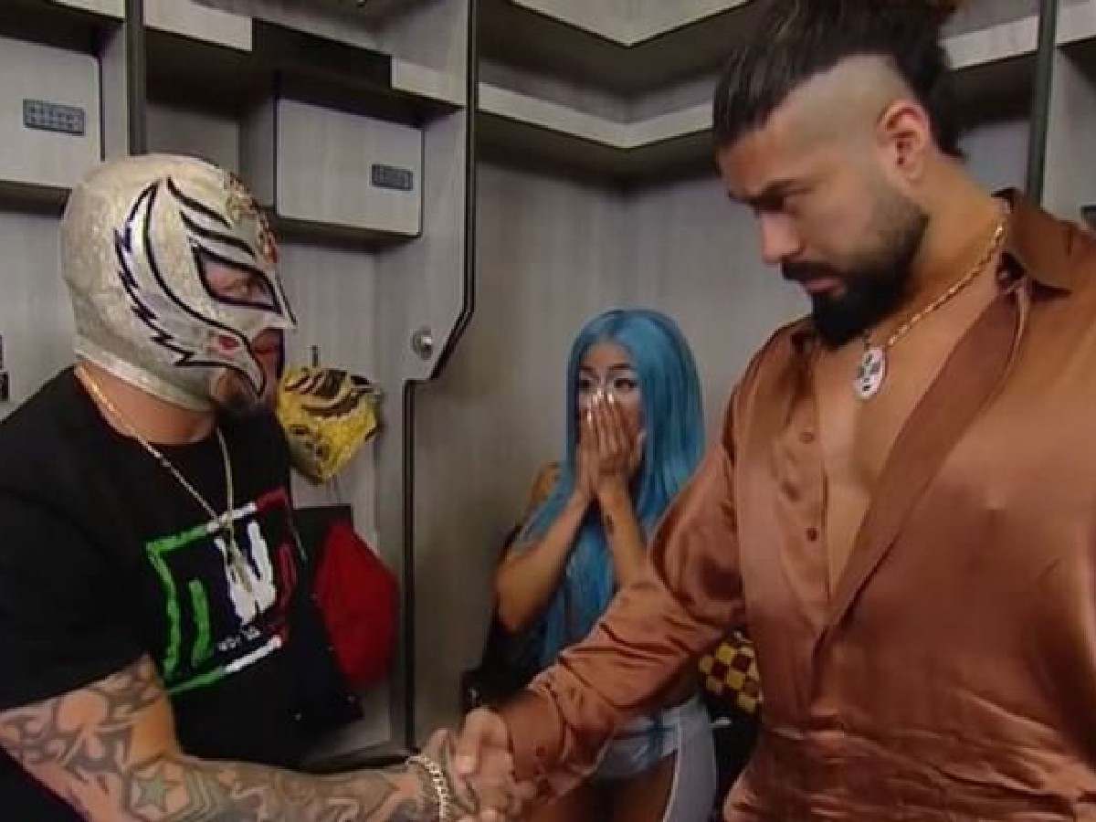 Rey Mysterio and Andrade