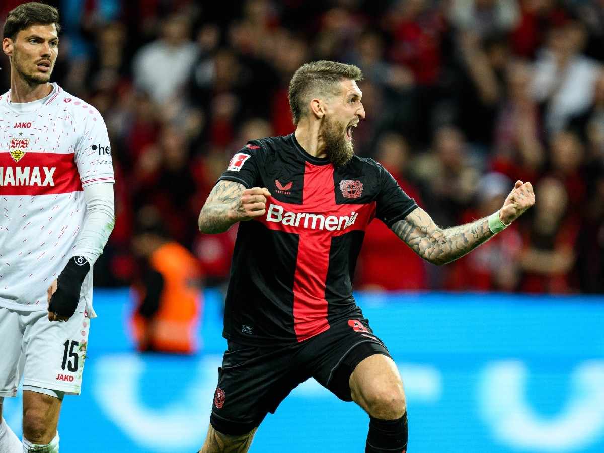 “They’re doing this on purpose now!”- Bayer Leverkusen’s another last minute goal to continue their unbeaten season against Stuttgart has left fans in disbelief on social media