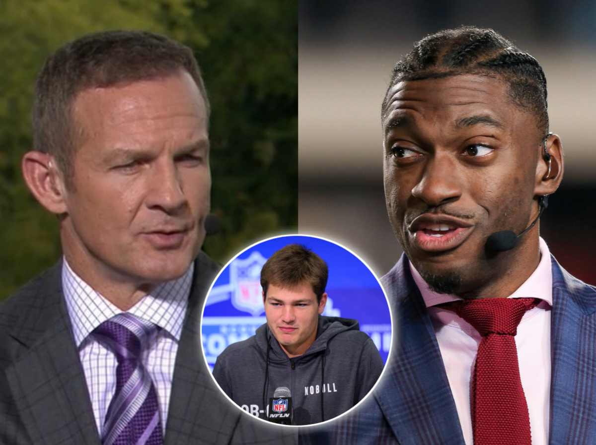 Robert Griffin III comes in Drake Maye’s defense after Merril Hoge’s ‘getting a coach fired’ comment