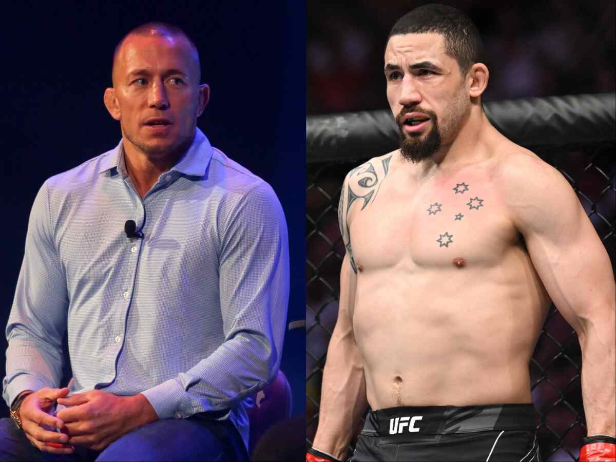 Robert Whittaker wanted to fight Georges St-Pierre