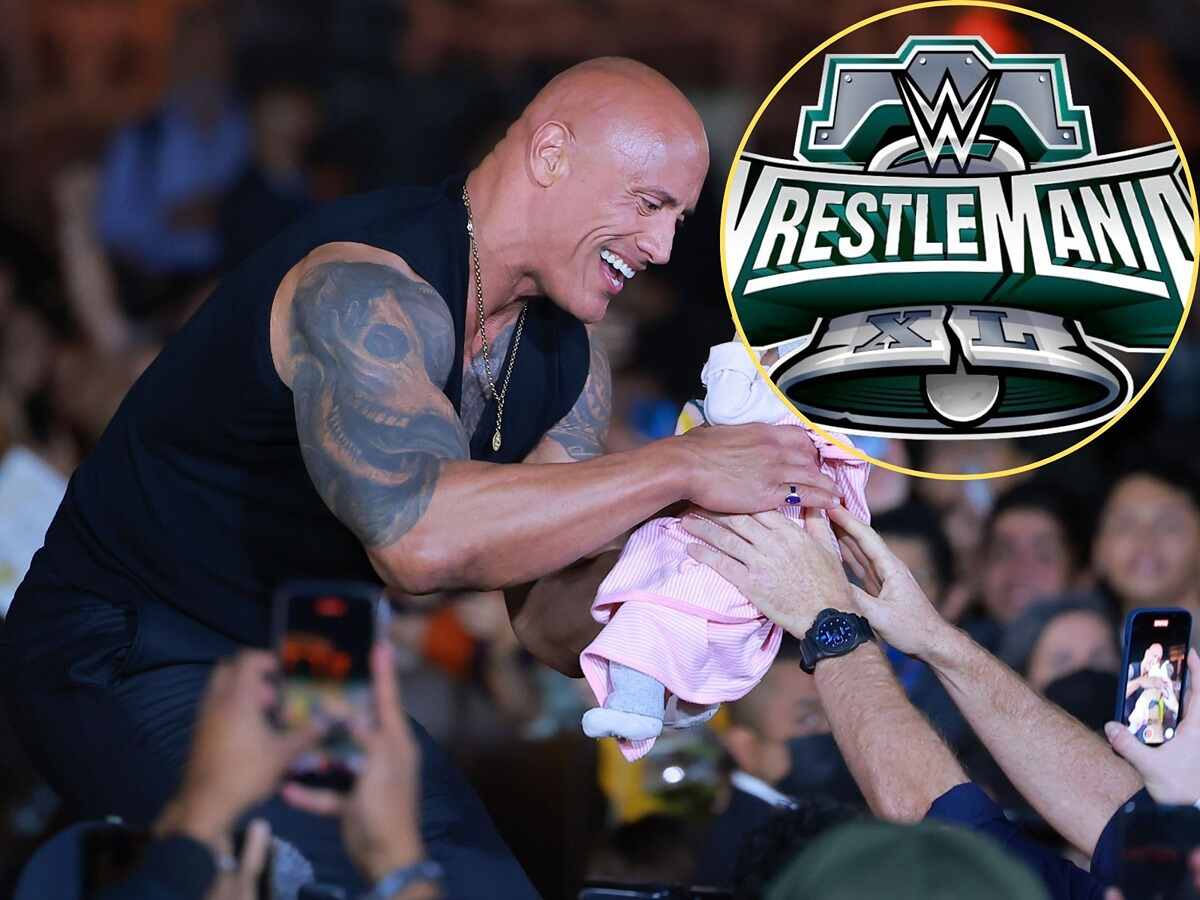 “Dude holy sh*t you did it!!,” The Rock gets blown away by amazing gesture from a fan, hooks him up and his daughter with WrestleMania 40 tickets