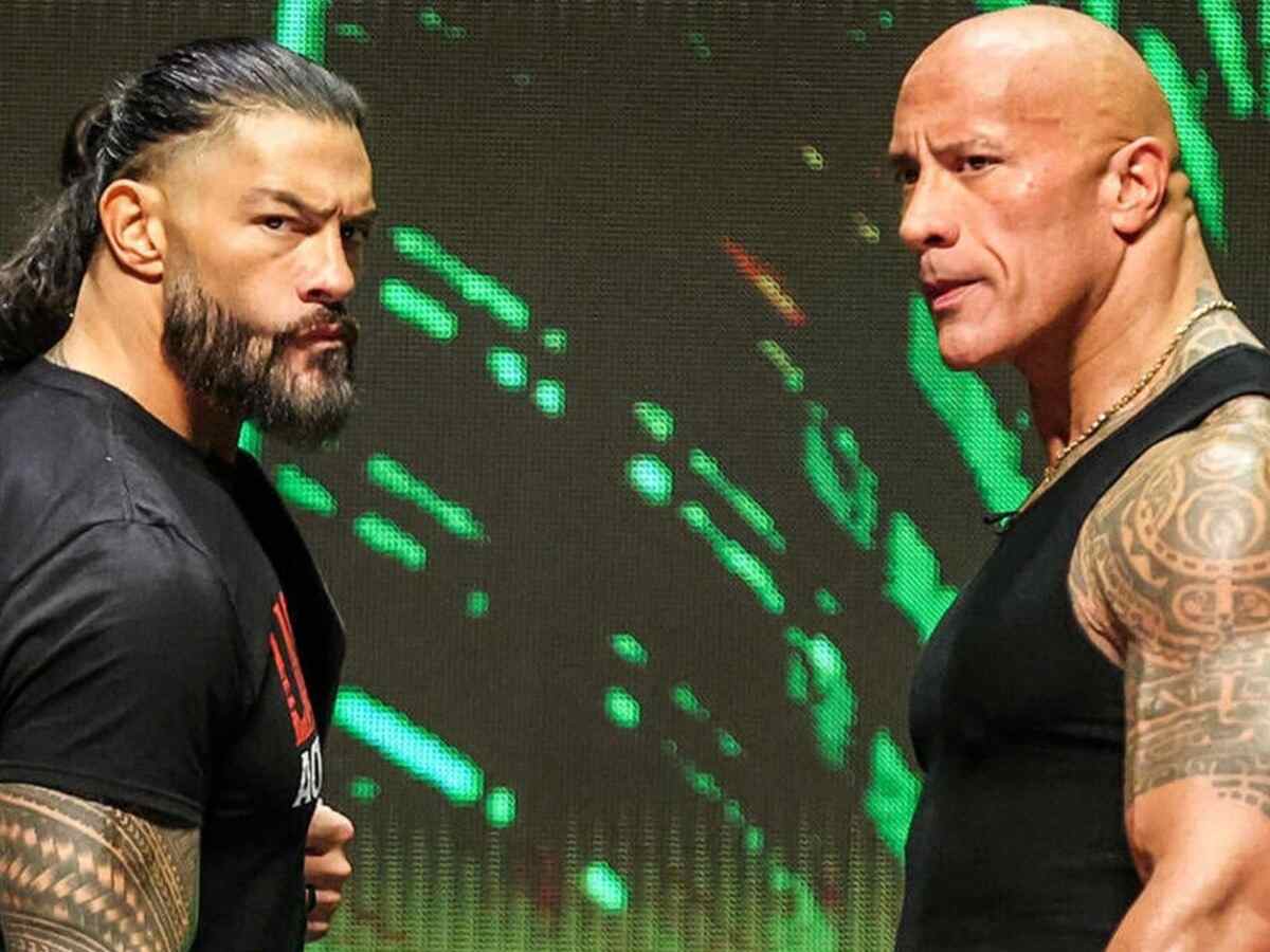 The Rock and Roman Reigns