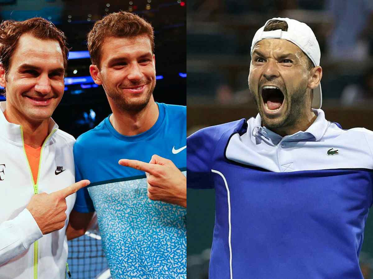 “I wanted to dig a hole and disappear,” Grigor Dimitrov opens up about a rather embarrassing on-court suffering against prime Roger Federer back in the days