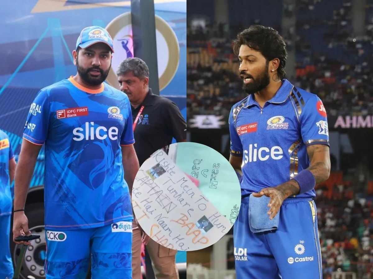 WATCH: Wankhede Stadium security STOPPED some fans from bringing posters supporting Rohit Sharma?