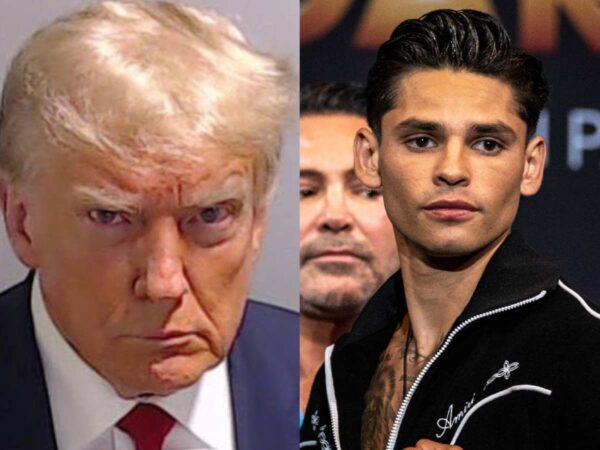 WATCH: Donald Trump bizarrely presented with boxing skills from Ryan Garcia