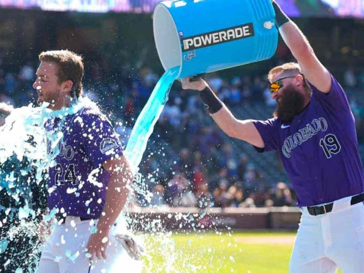 Ryan McMahon and Charlie Blackmon