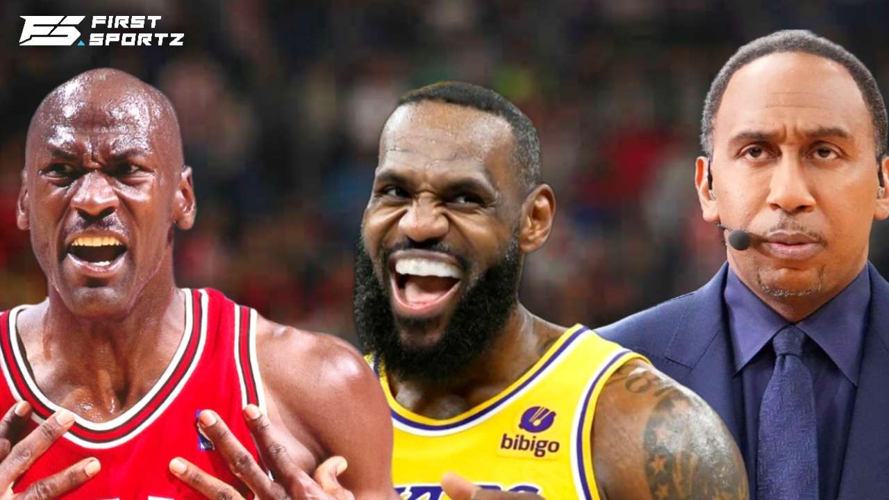 Michael Jordan fan Stephen A Smith vows to crown LeBron James as 'GOAT ...