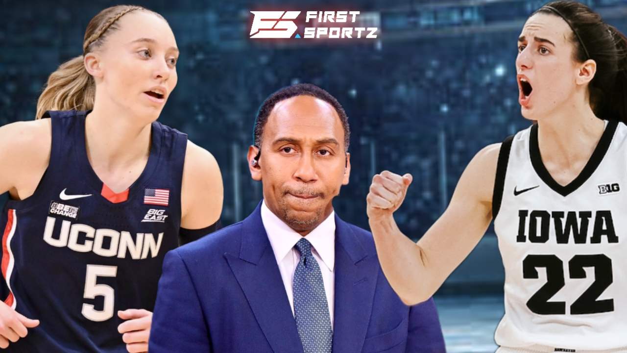 Stephen A. Smith APPALLED by co-host alluding Caitlin Clark’s success to Paige Bueckers absence