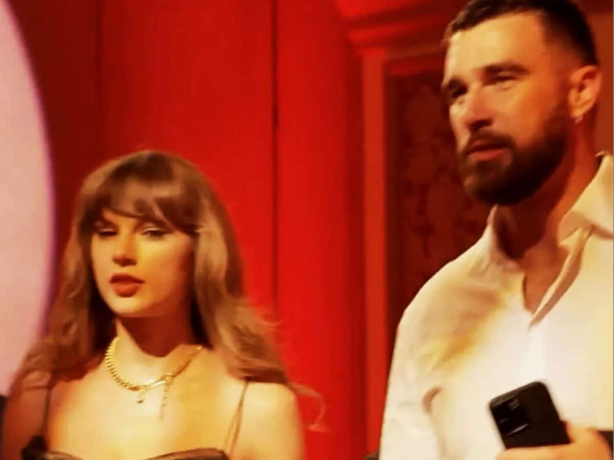 Taylor Swift and Travis Kelce at Charity gala