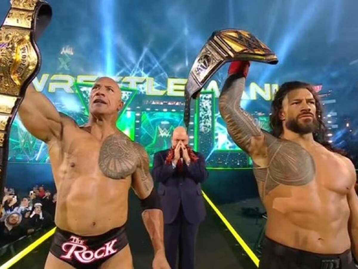 The Rock and Roman Reigns