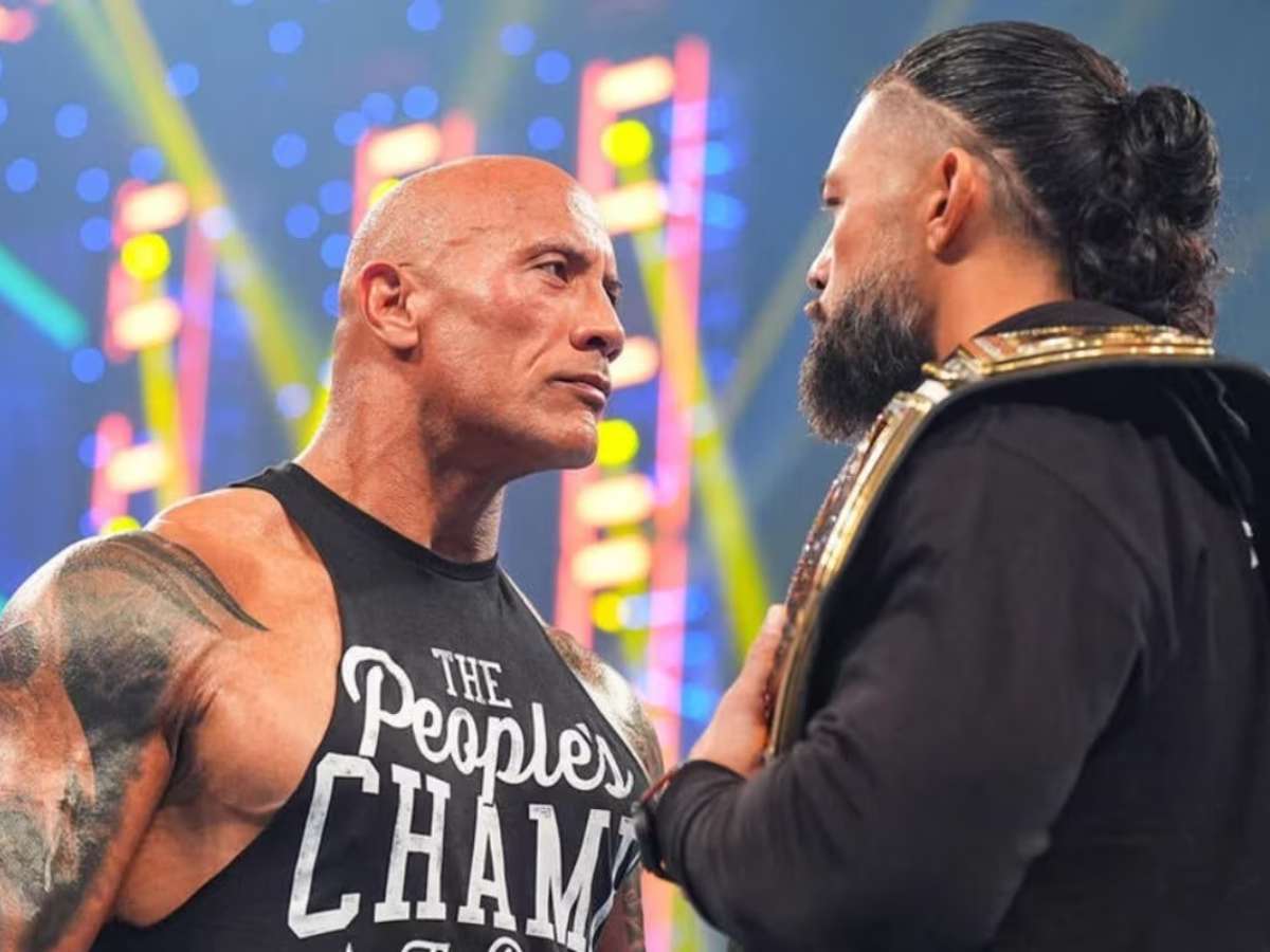 The Rock and Roman Reigns