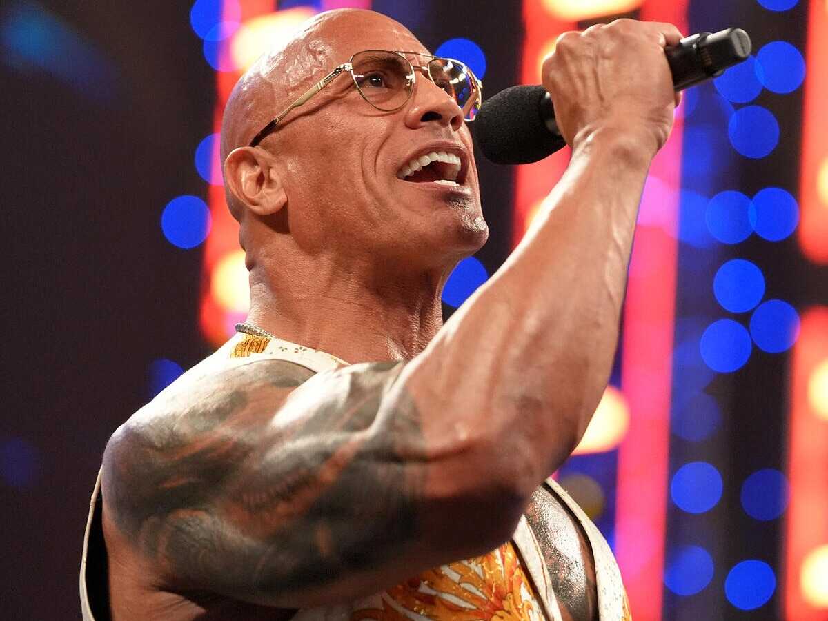 The Rock on SmackDown