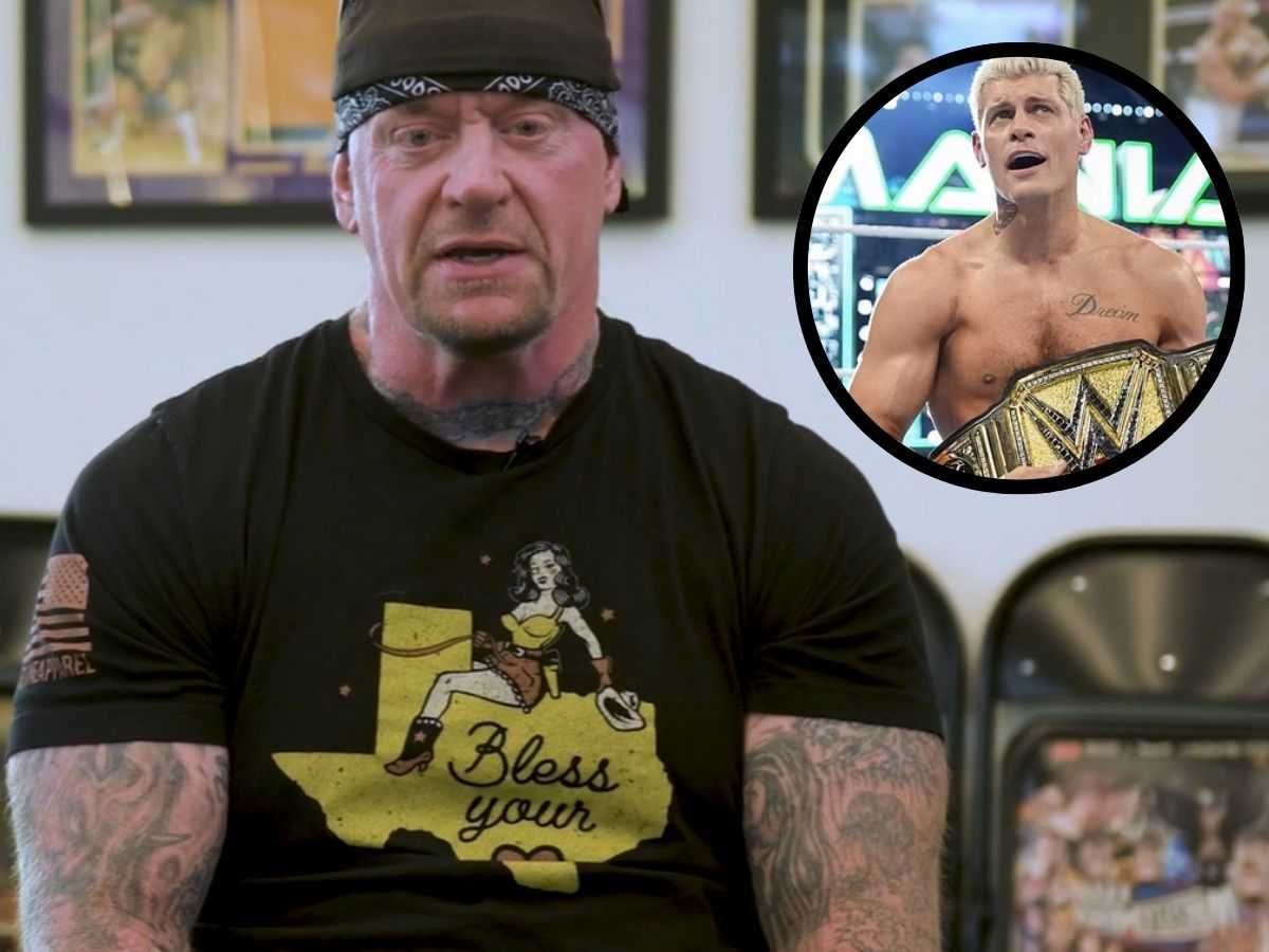 “He was having a good time that night,” The Undertaker reveals receiving a 3:49 AM voicemail from Cody Rhodes after his WrestleMania XL victory 