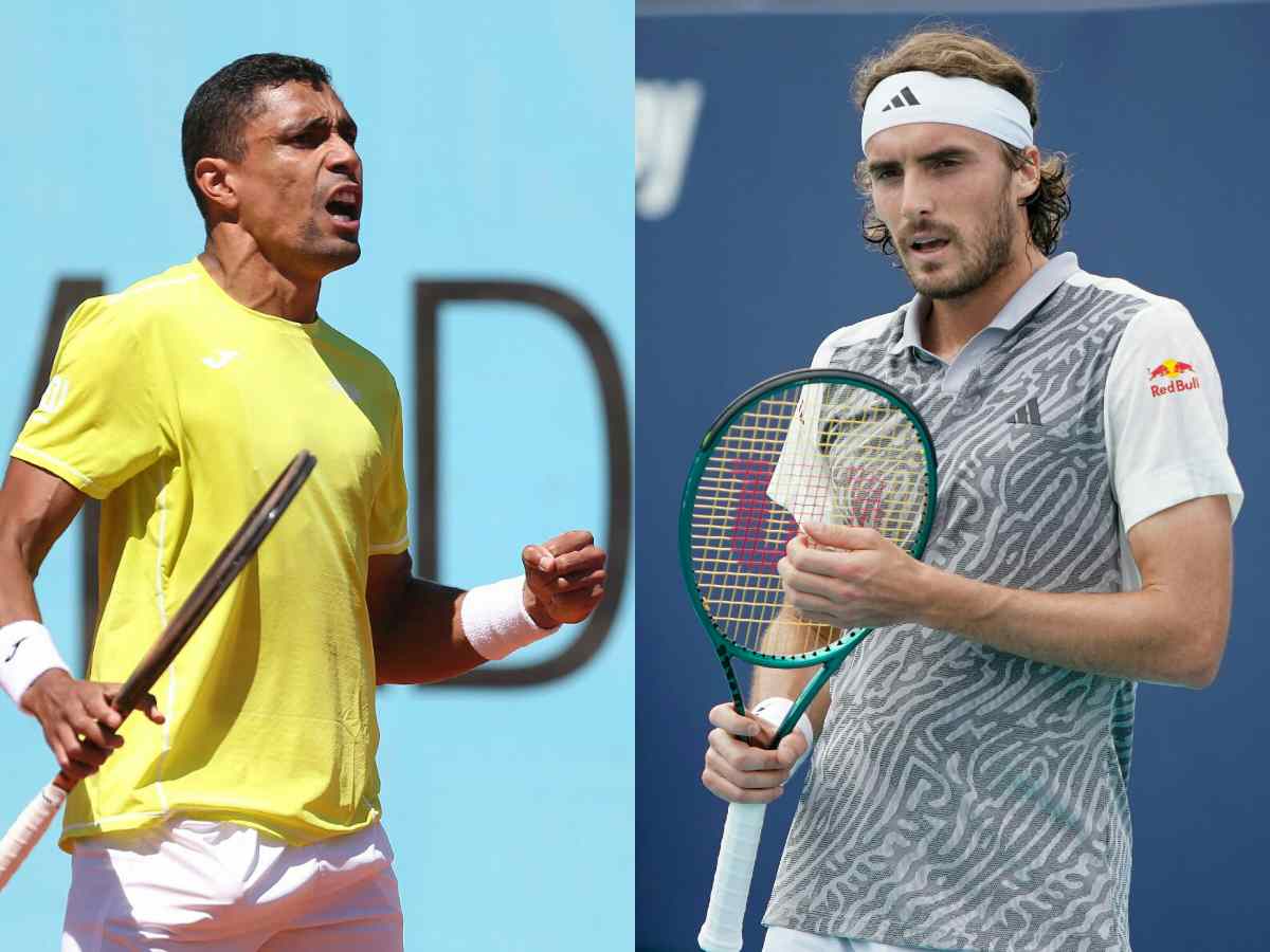 “One of the biggest wins of my career,” Thiago Monteiro shockingly defeats Stefanos Tsitsipas at Mutua Madrid Open