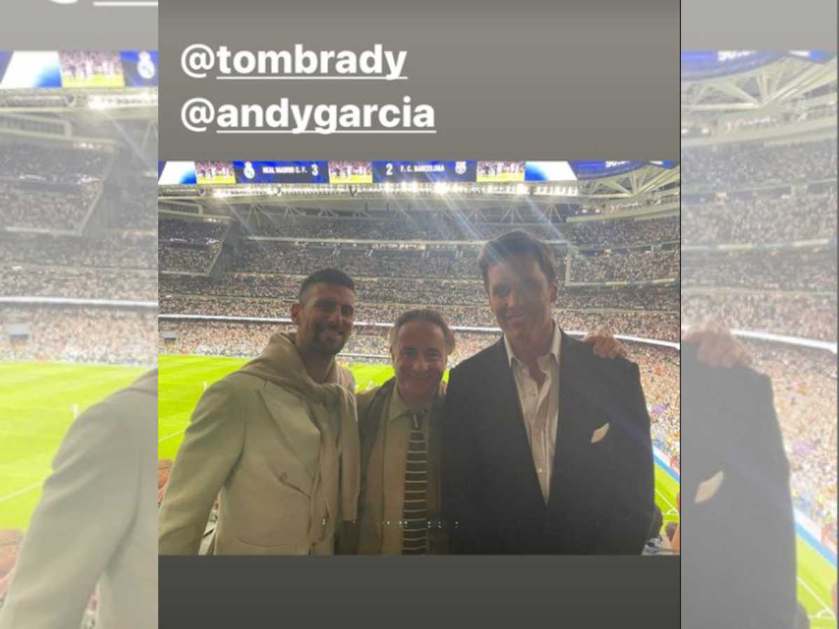 Tom Brady links up with Novak Djokovic at Santiago Bernabeu to witness Real Madrid's monumental comeback against Barcelona courtesy of Jude Bellingham's brilliance