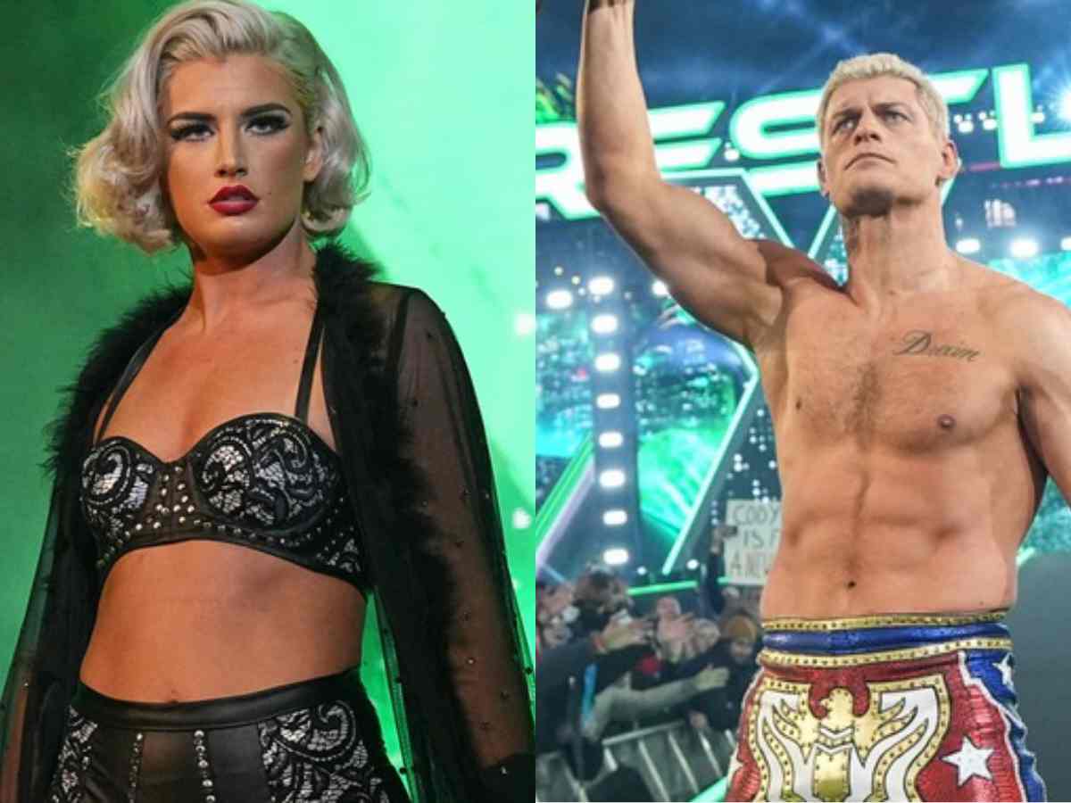 Toni Storm and Cody Rhodes