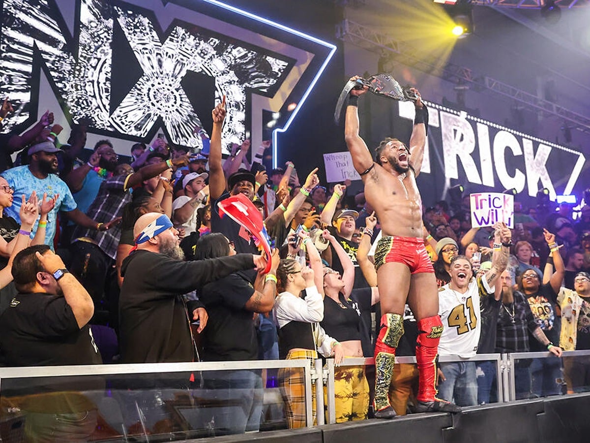 “The place literally exploded” – WWE Universe elated as Trick Williams wins the NXT Championship after hard fought victory