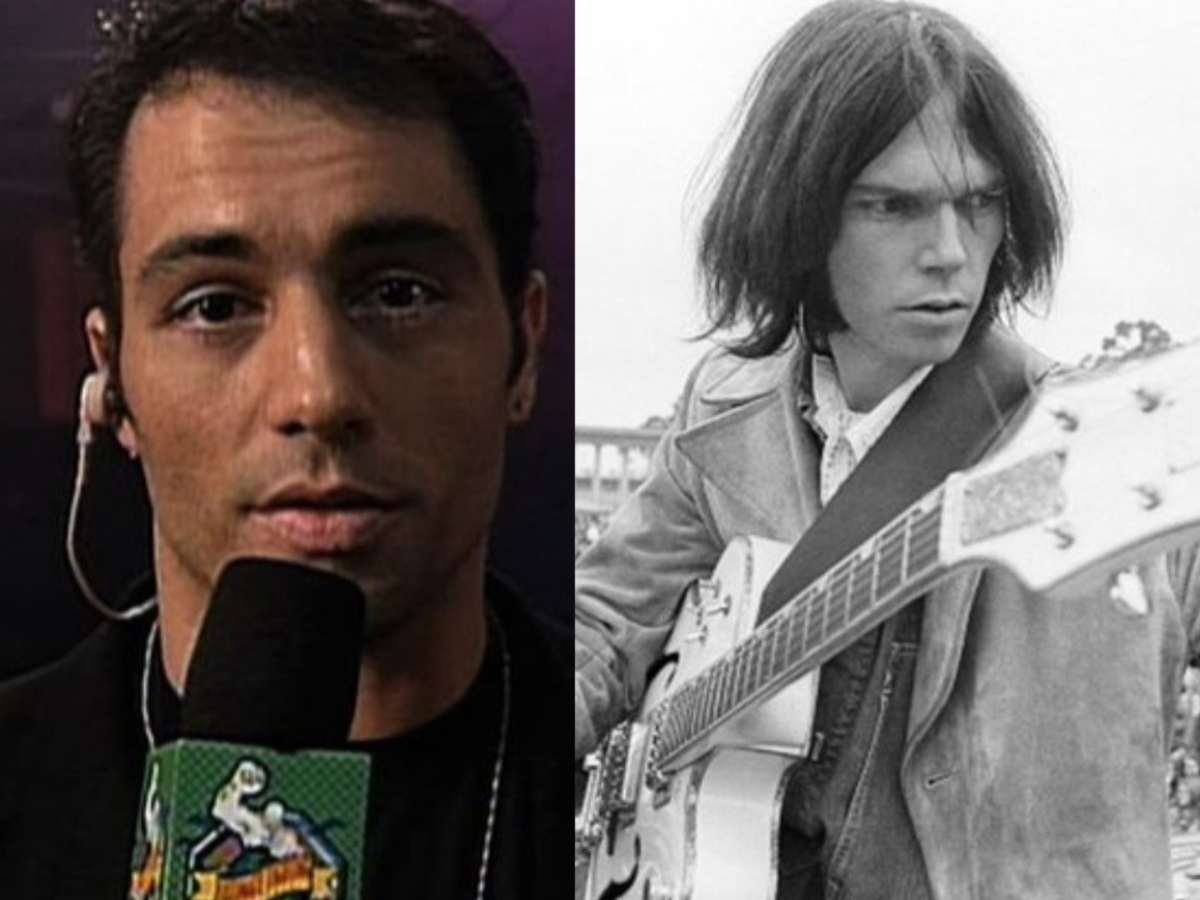 Young Joe Rogan worked security at a Neil Young concert