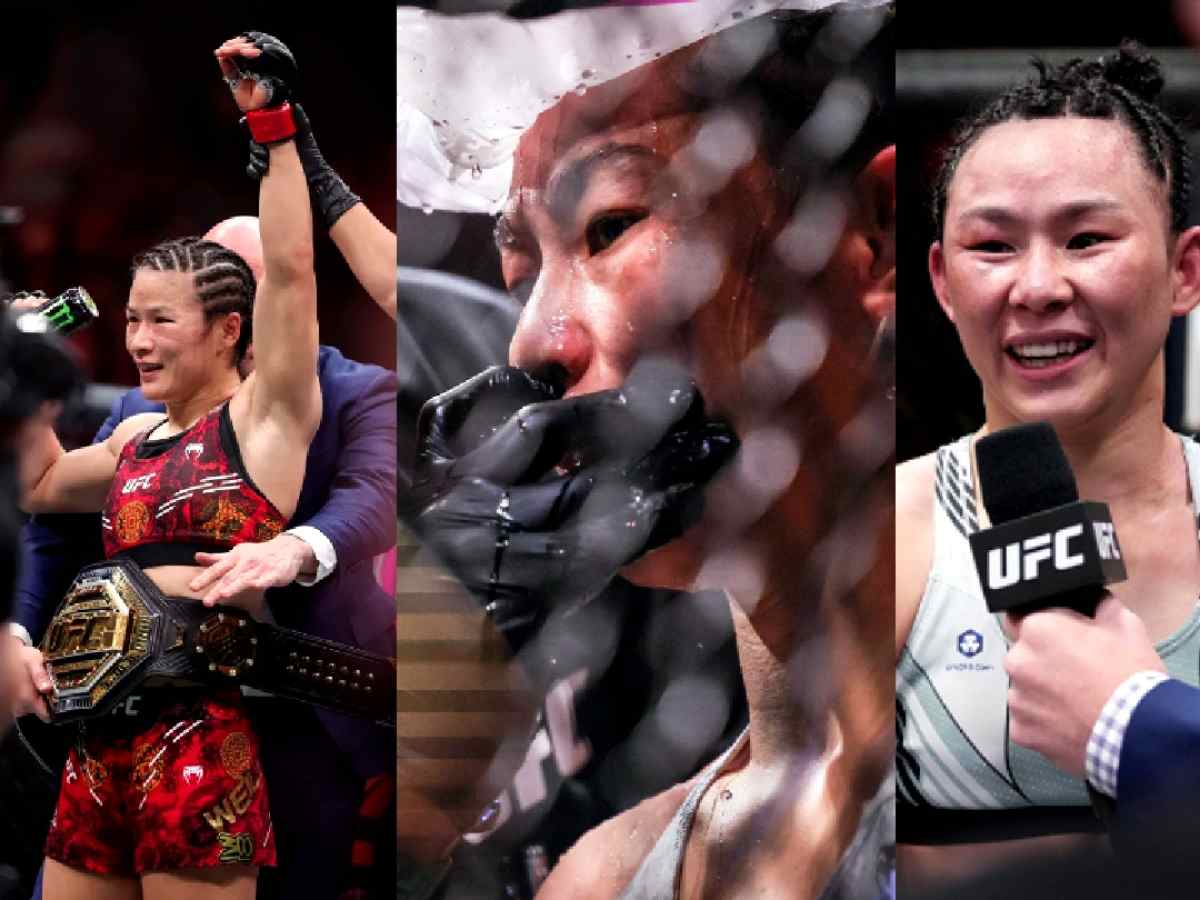 Yan Xiaonan clears the air around her UFC 300 title match with Zhang Weili and smelling salt