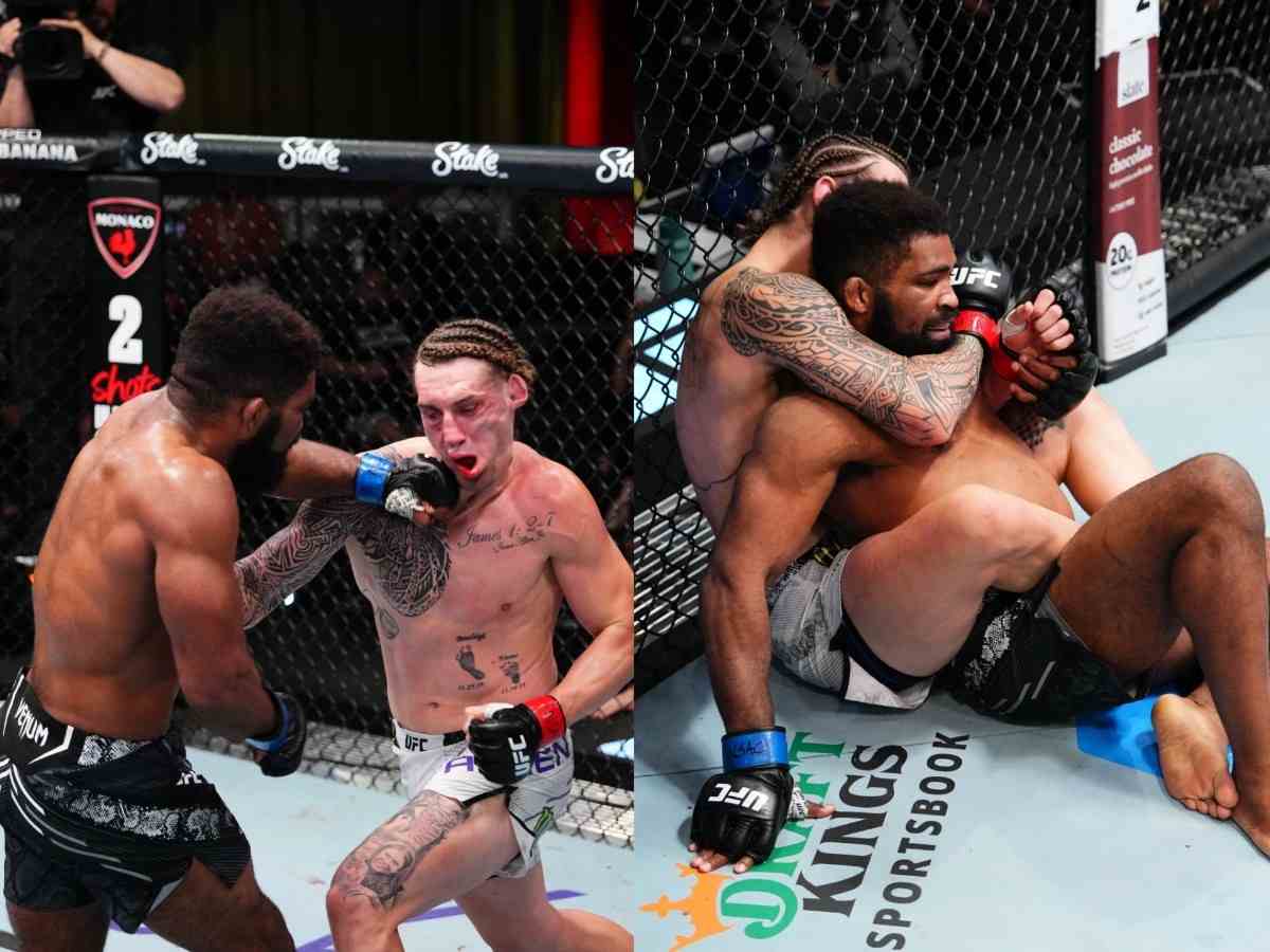 “Fight of the year” – Pros and fans in awe as Chris Curtis and Brendan Allen go to war at UFC Vegas 90 main event