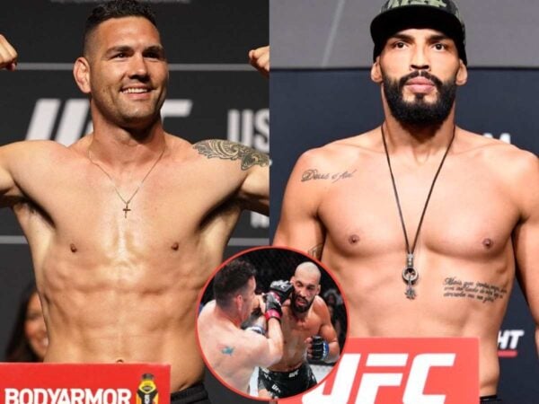 Bruno Silva alleges that Chris Weidman poked him in the eye three times