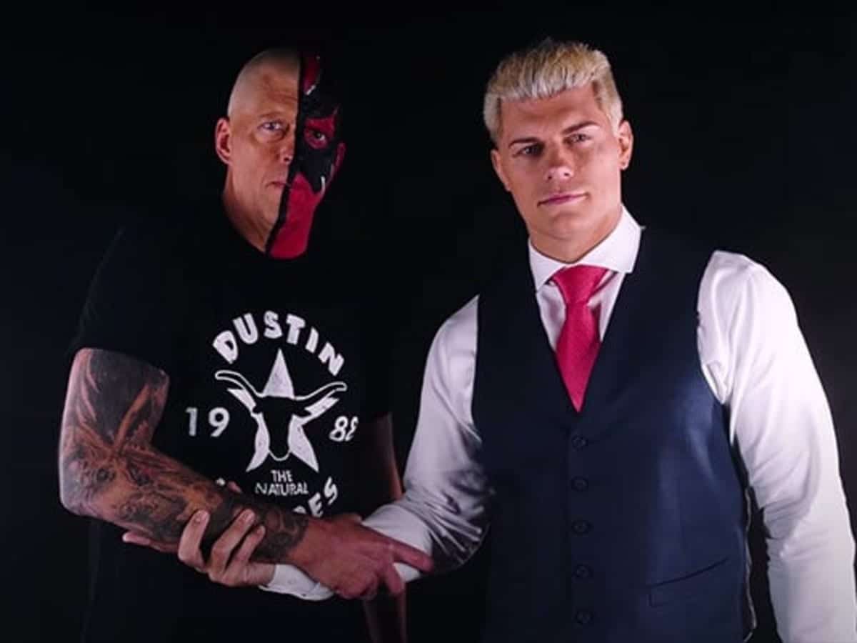 Dustin Rhodes and Cody Rhodes