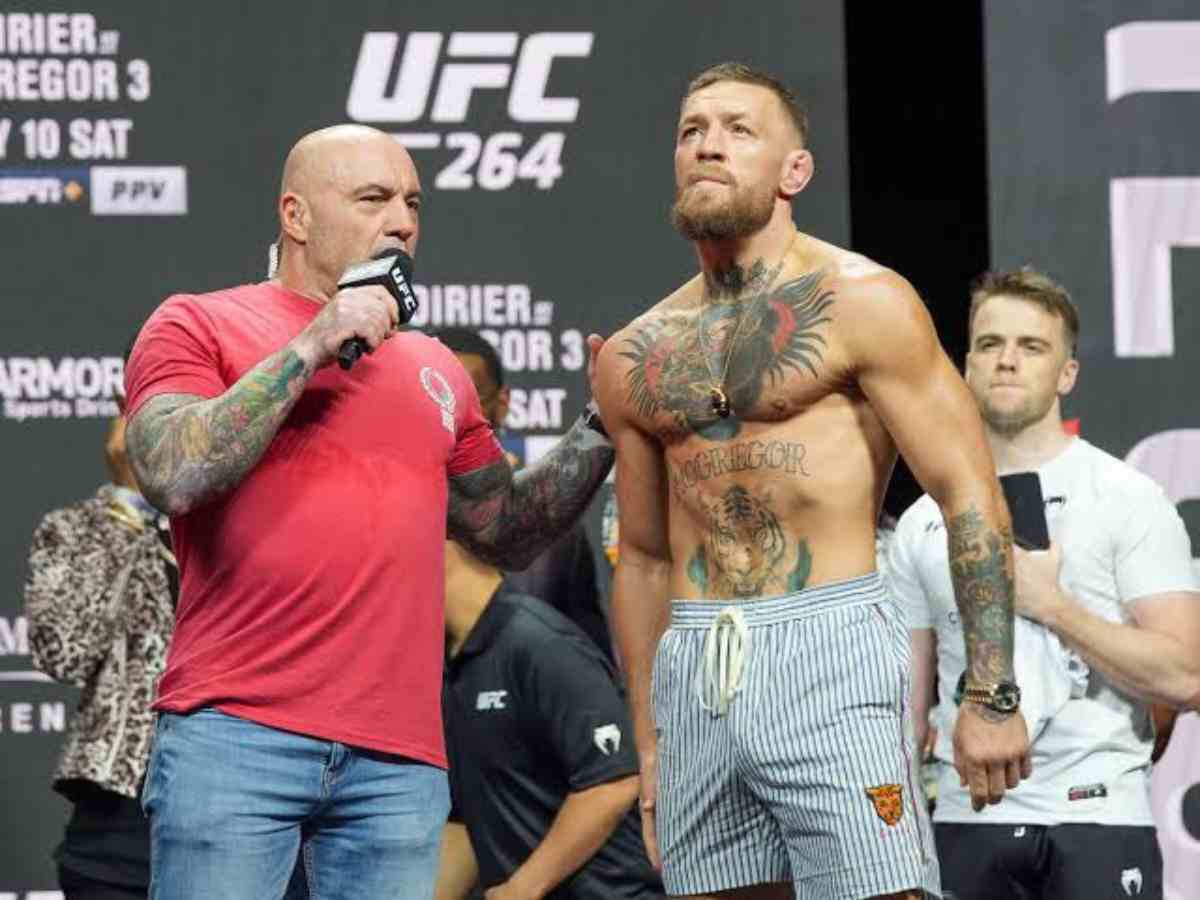 Conor McGregor mocks Joe Rogan for his UFC 229 commentary 
