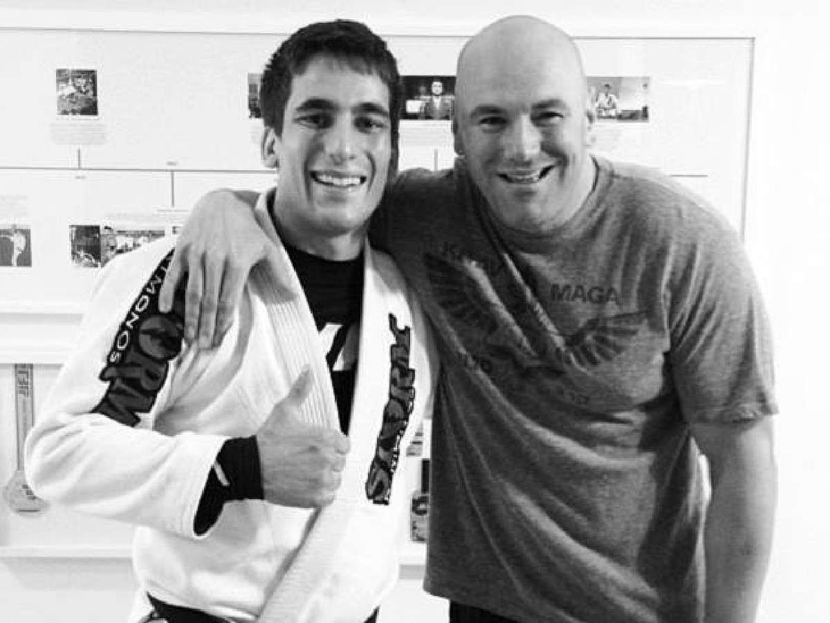 Dana White recounted his humbling experience in Jiu-Jitsu