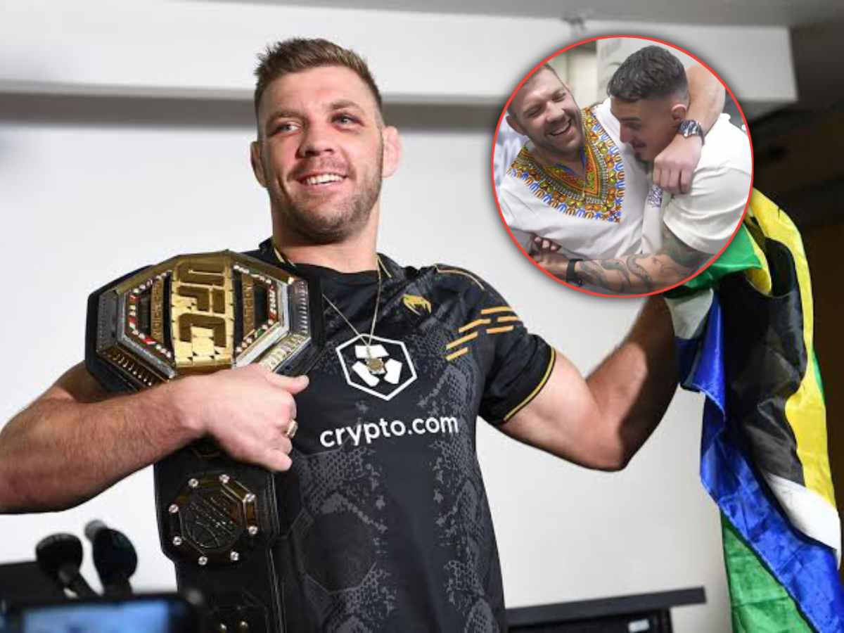 Dricus Du Plessis meets UFC heavyweight Tom Aspinall 