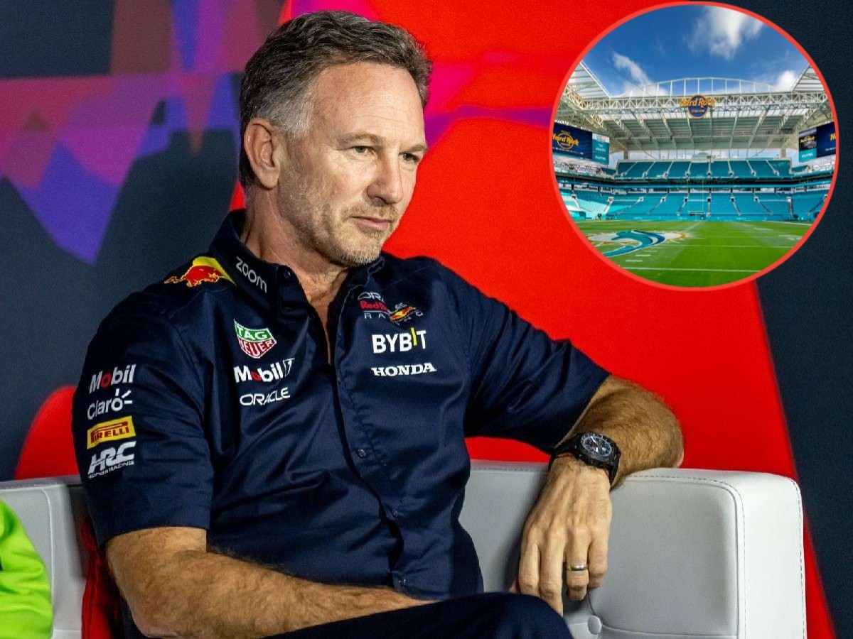 Christian Horner wants F1 to race in the Miami Dolphins’ Hard Rock Stadium at the Miami GP